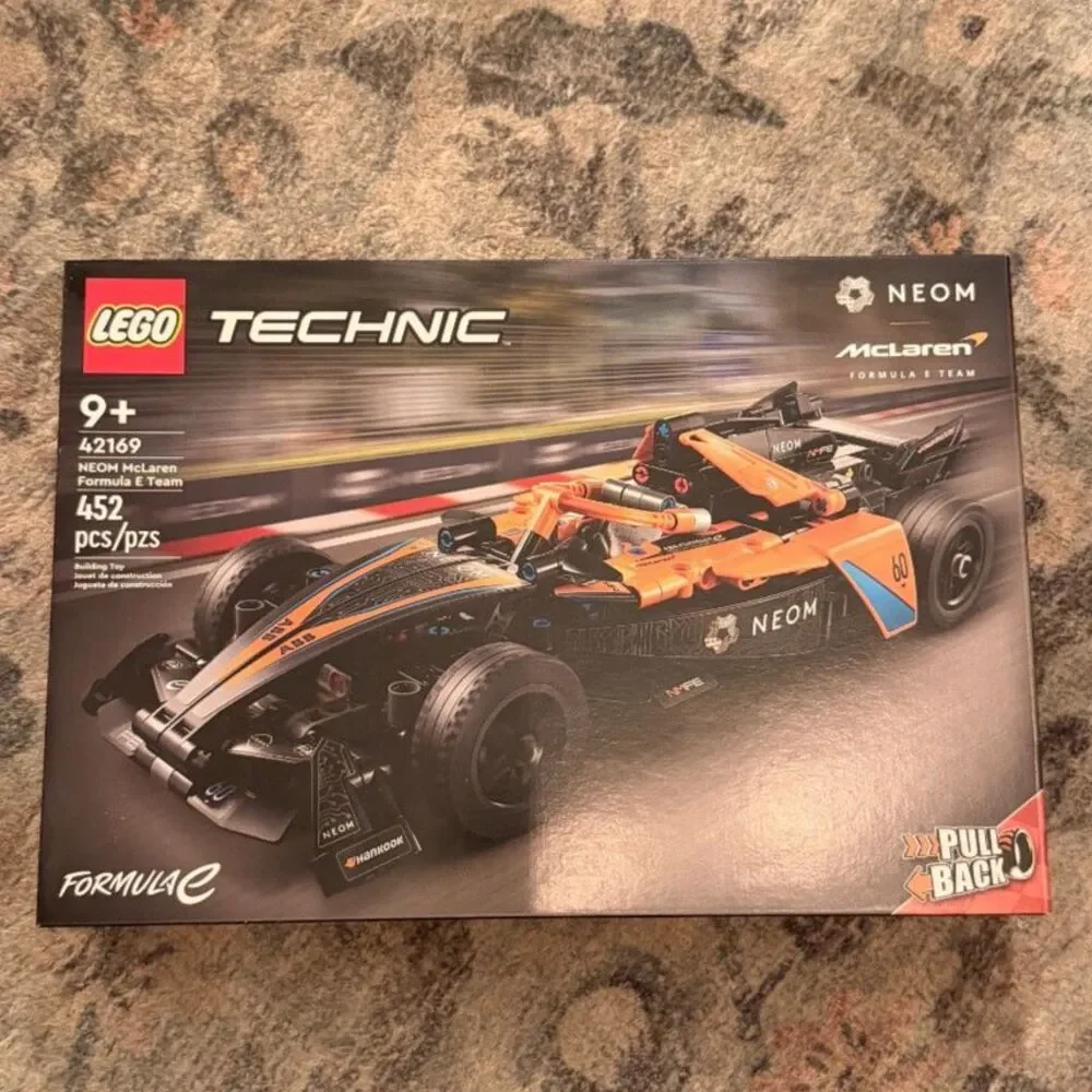 Lego Technic NEOM McLaren Formula E Race Car 42169 - UNOPENED